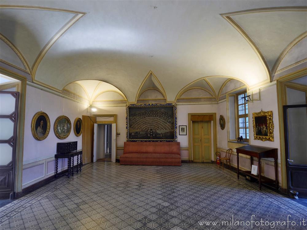 Biella - Sala del Camino in Palazzo La Marmora lato opposto al camino